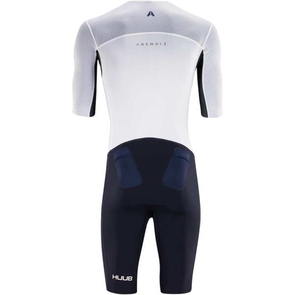 2026 Huub Anemoi 2 Sub22 Trisuit Til Mænd Anesub22flnw - Mørk Navy / Hvid